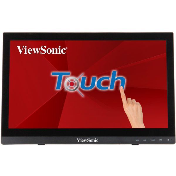 Viewsonic TD1630-3 monitor touch screen 40,6 cm (16") 1366 x 768 Pixel Nero Da tavolo [TD1630-3]