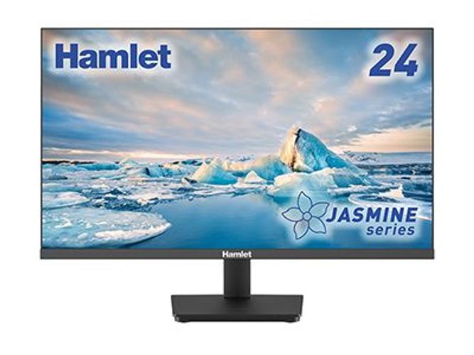 Hamlet HM24JF-VDR LED display 61 cm (24") 1920 x 1080 Pixel Full HD Nero [HM24JF-VDR]