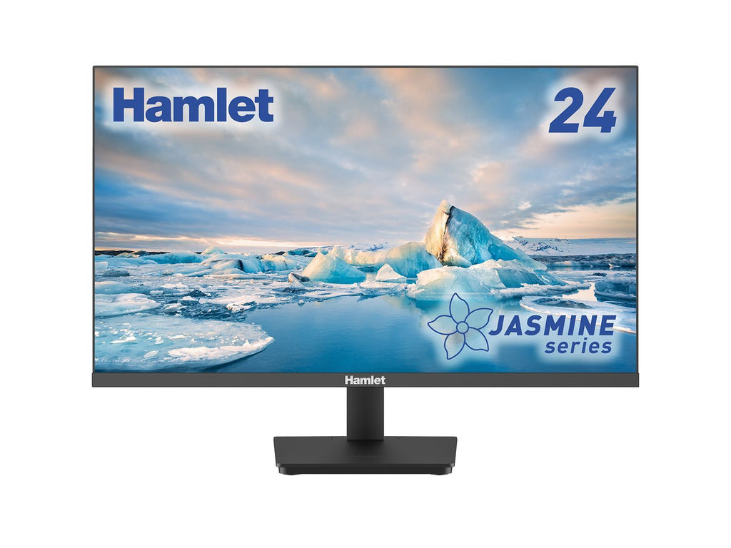 Hamlet HM24JF-VDR LED display 61 cm (24") 1920 x 1080 Pixel Full HD Nero [HM24JF-VDR]