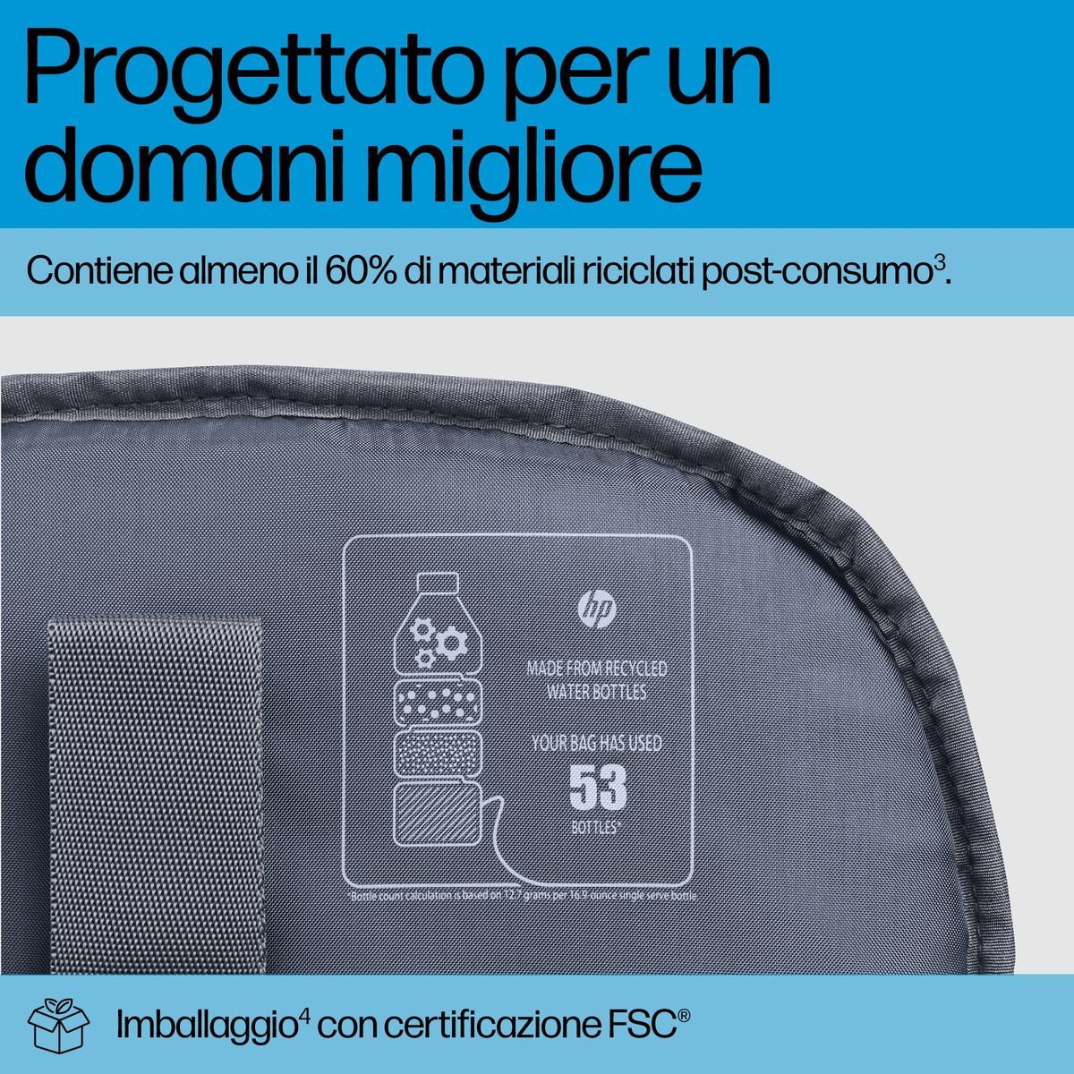 HP Zaino Travel Plus 30L per notebook da 17" [A2CE0AA]