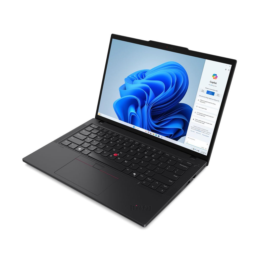 Lenovo ThinkPad T14 Intel Core Ultra 7 155U Computer portatile 35,6 cm (14") WUXGA 32 GB DDR5-SDRAM 1 TB SSD Wi-Fi 6E (802.11ax) Windows 11 Pro Nero [21ML003NIX]