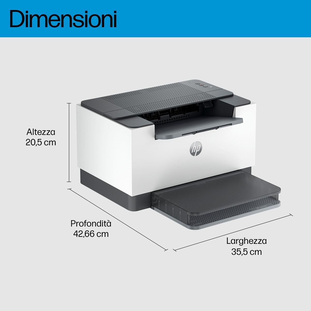 HP LaserJet Stampante M209d [8J9L0F#B19]