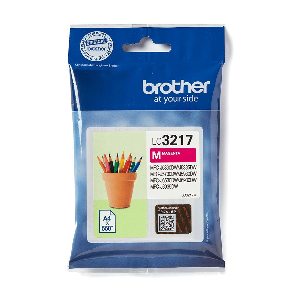 Brother LC3217M cartuccia d'inchiostro 1 pz Originale Magenta [LC3217M]