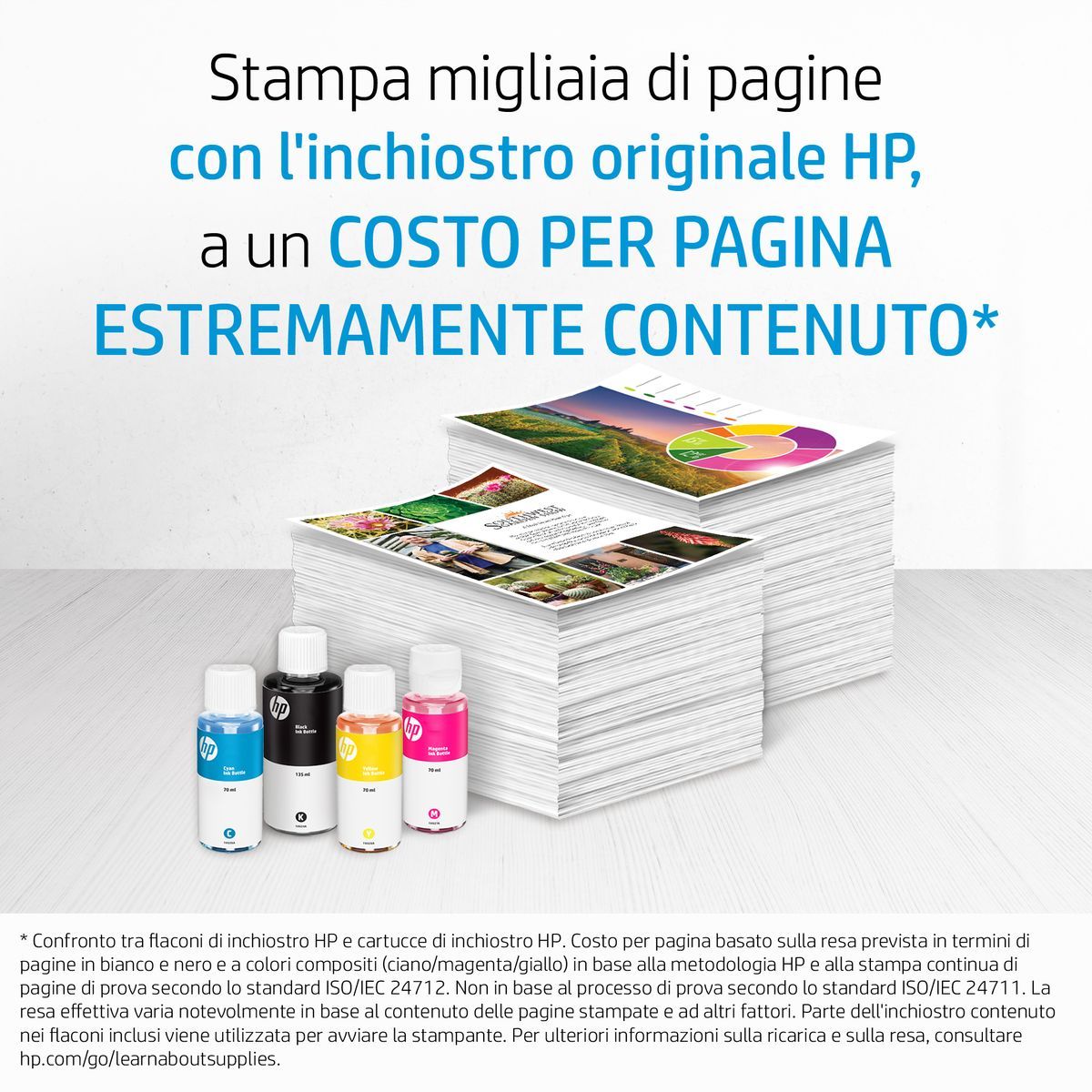 HP 31 70-ml Yellow Original Ink Bottle Originale [1VU28AE]