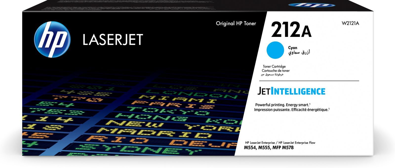 HP Cartuccia toner ciano originale LaserJet 212A [W2121A]