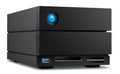 LaCie 2BIG DOCK array di dischi 40 TB Desktop Nero [STLG40000400]