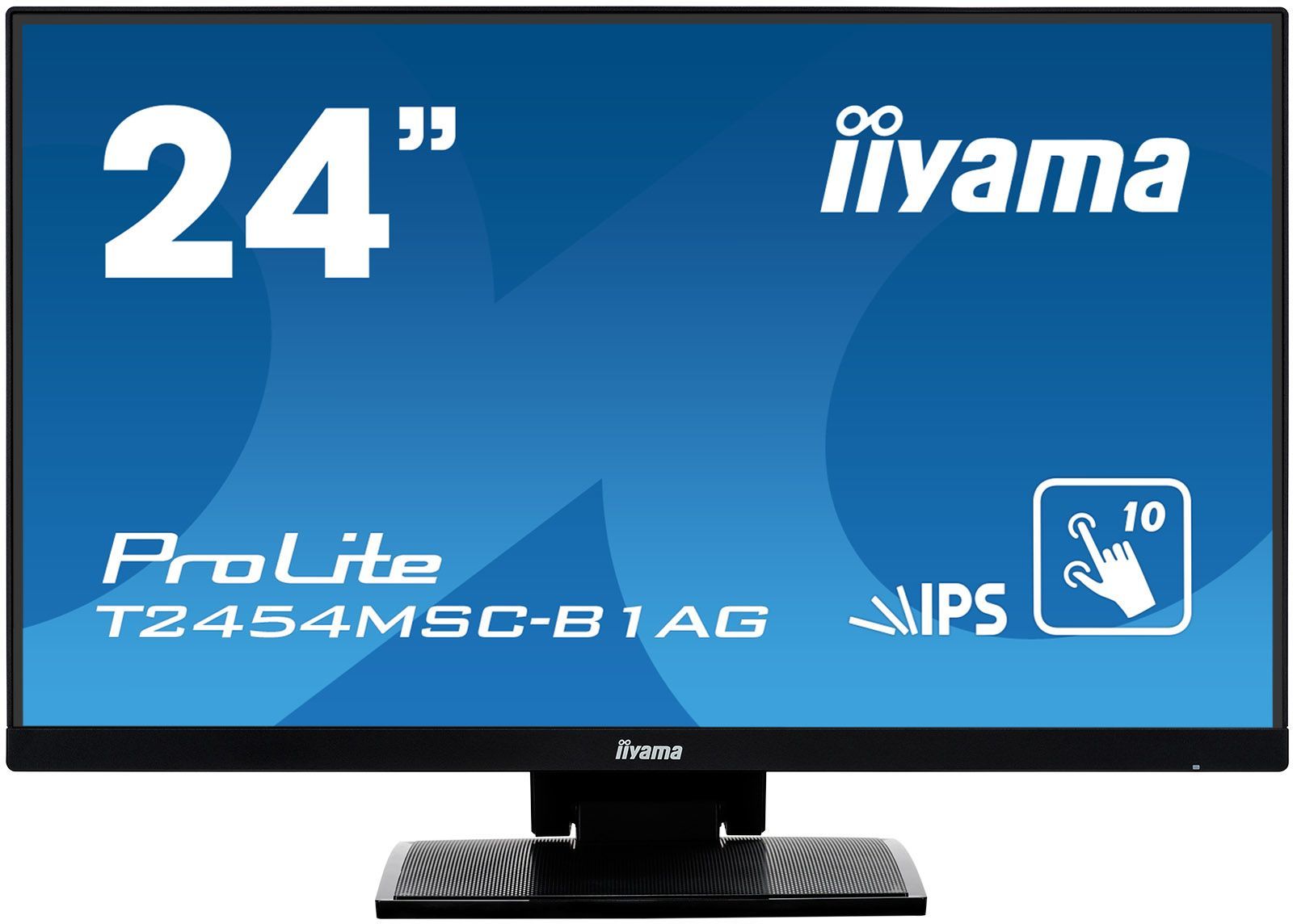 iiyama ProLite T2454MSC-B1AG Monitor PC 60,5 cm (23.8") 1920 x 1080 Pixel Full HD LED Touch screen Multi utente Nero [T2454MSC-B1AG]