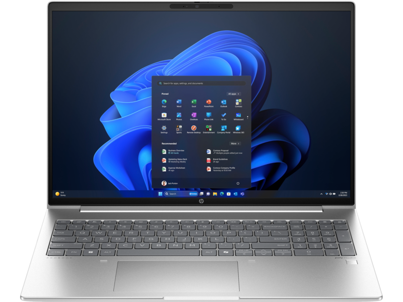 HP ProBook 460 G11 Intel Core Ultra 5 125H Computer portatile 40,6 cm (16") WUXGA 16 GB DDR5-SDRAM 512 GB SSD NVIDIA GeForce RTX 2050 Wi-Fi 6E (802.11ax) Windows 11 Pro Argento [9Y7B7ET#ABZ]