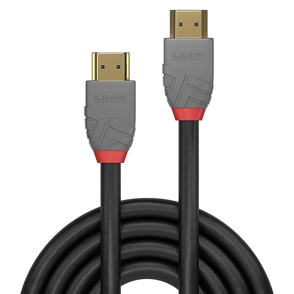 Lindy 36967 cavo HDMI 10 m HDMI tipo A (Standard) Nero, Grigio [LINDY36967]