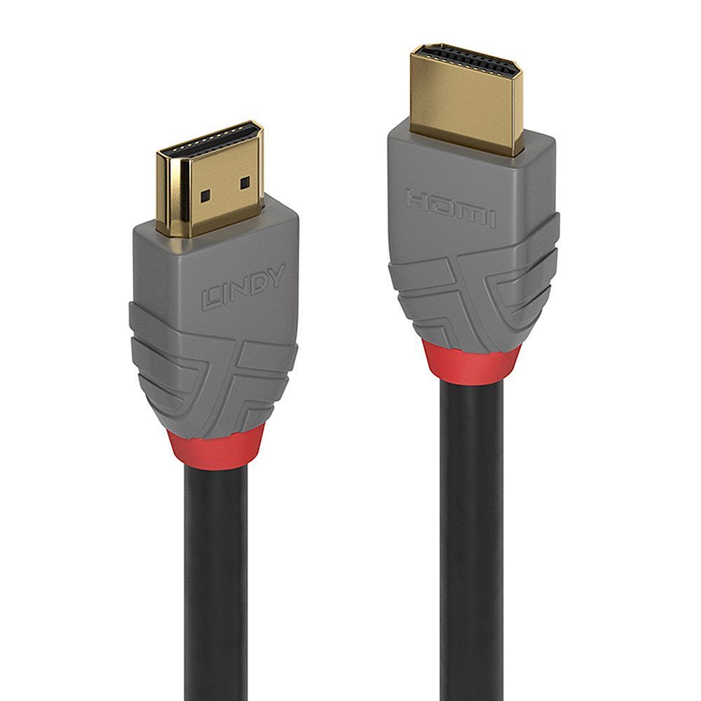 Lindy 36967 cavo HDMI 10 m HDMI tipo A (Standard) Nero, Grigio [LINDY36967]