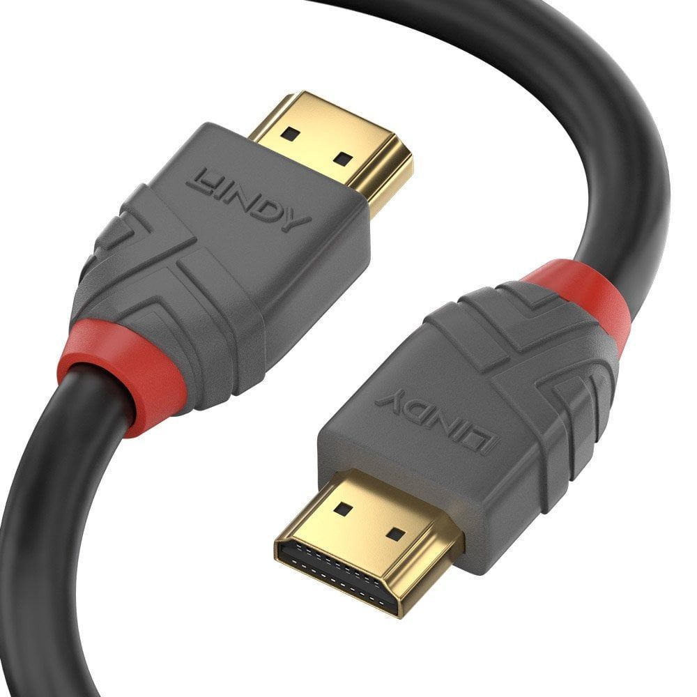Lindy 36967 cavo HDMI 10 m HDMI tipo A (Standard) Nero, Grigio [LINDY36967]