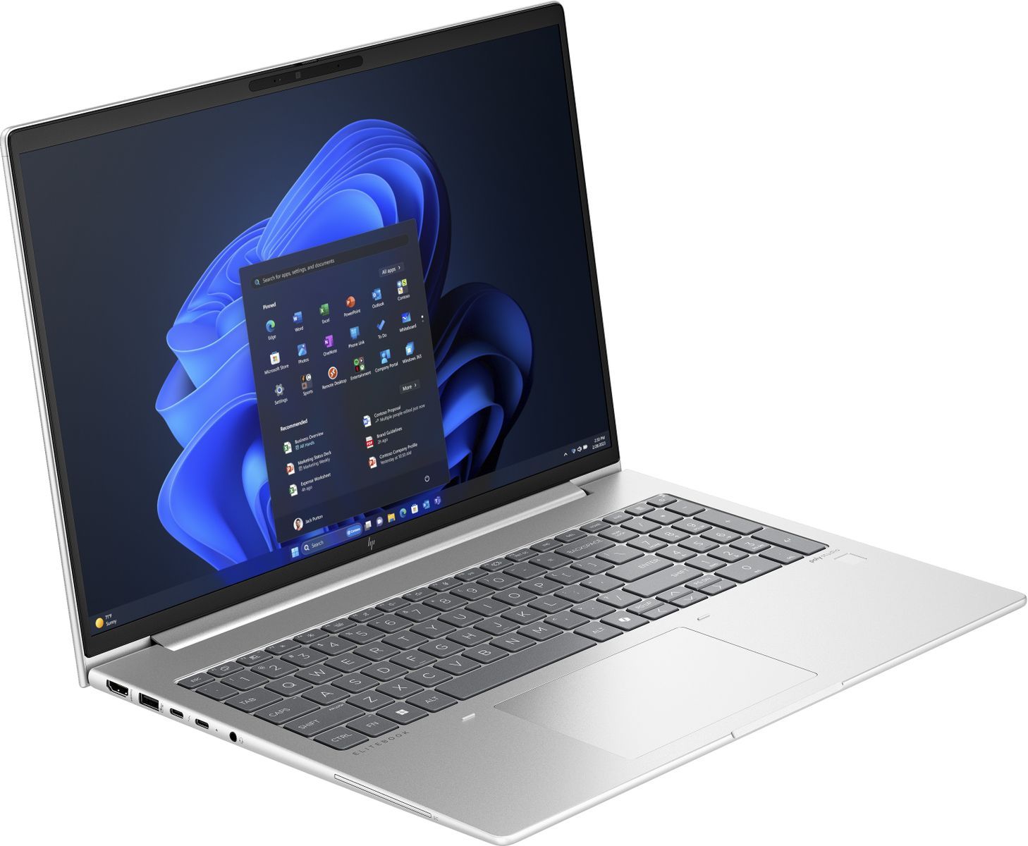 HP EliteBook 660 G11 Intel Core Ultra 7 165U Computer portatile 40,6 cm (16") WUXGA 16 GB DDR5-SDRAM 512 GB SSD Wi-Fi 6E (802.11ax) Windows 11 Pro Argento [9Y7D6ET#ABZ]