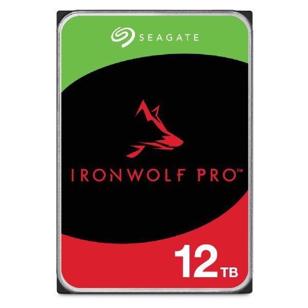 Seagate IronWolf Pro ST12000NT001 disco rigido interno 12 TB 7200 Giri/min 256 MB 3.5" Serial ATA III [ST12000NT001]