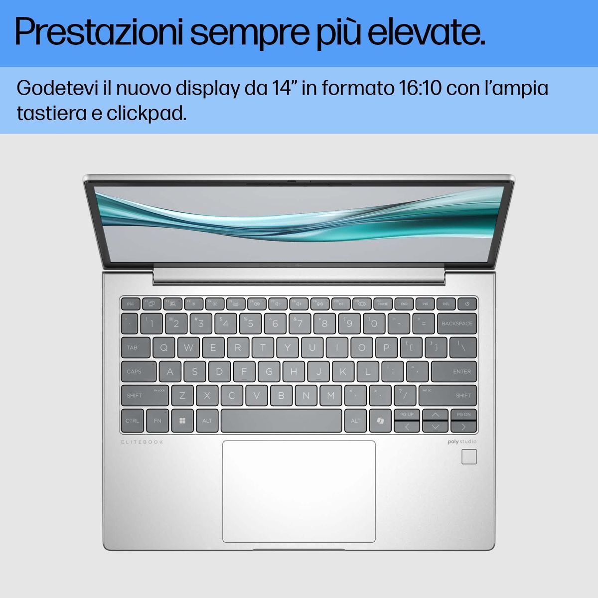 HP EliteBook 660 G11 Intel Core Ultra 5 135U Computer portatile 40,6 cm (16") WUXGA 16 GB DDR5-SDRAM 512 GB SSD Wi-Fi 6E (802.11ax) Windows 11 Pro Argento [9Y7D5ET#ABZ]