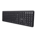 Trust Vaiya tastiera Universale USB + RF Wireless + Bluetooth Italiano Nero [25633]
