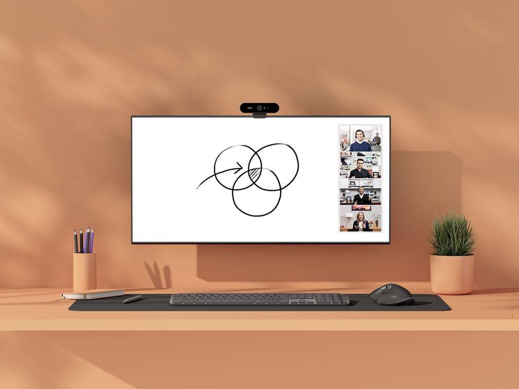 Logitech 960-001332 telecamera per videoconferenza Bianco 1920 x 1080 Pixel 15 fps [960-001332]