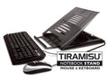 Hamlet Kit Tiramisù piattaforma per Notebook con tastiera e mouse usb [XTMS100KM]
