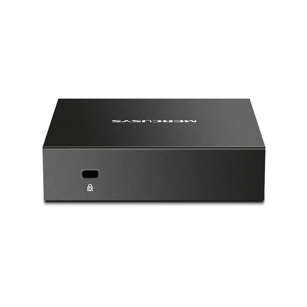 Mercusys MS105GS switch di rete Non gestito Gigabit Ethernet (10/100/1000) Nero [MS105GS]