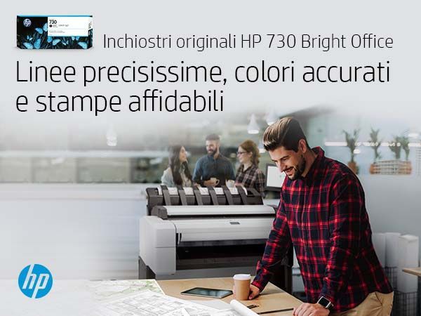 HP Cartuccia di inchiostro grigio DesignJet 730 da 130 ml [P2V66A]