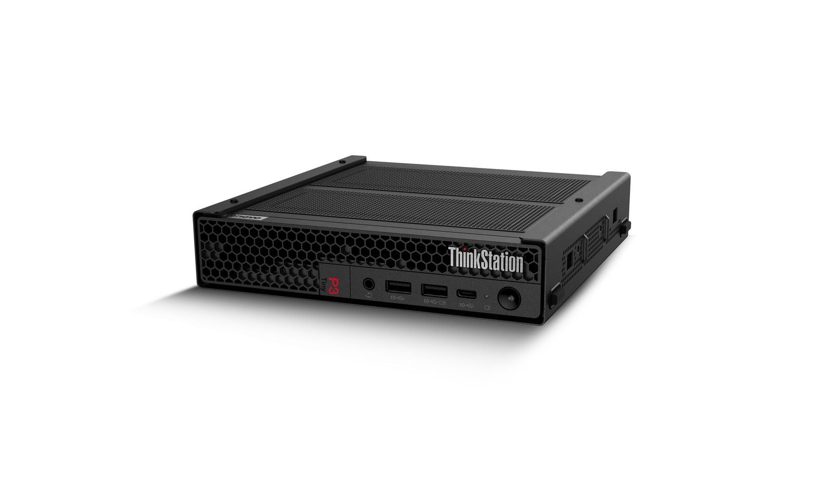 Lenovo ThinkStation P3 Tiny Intel Core i7 i7-14700T 32 GB DDR5-SDRAM 1 TB SSD NVIDIA T400 Windows 11 Pro Mini PC Stazione di lavoro Nero [30H0005RIX]