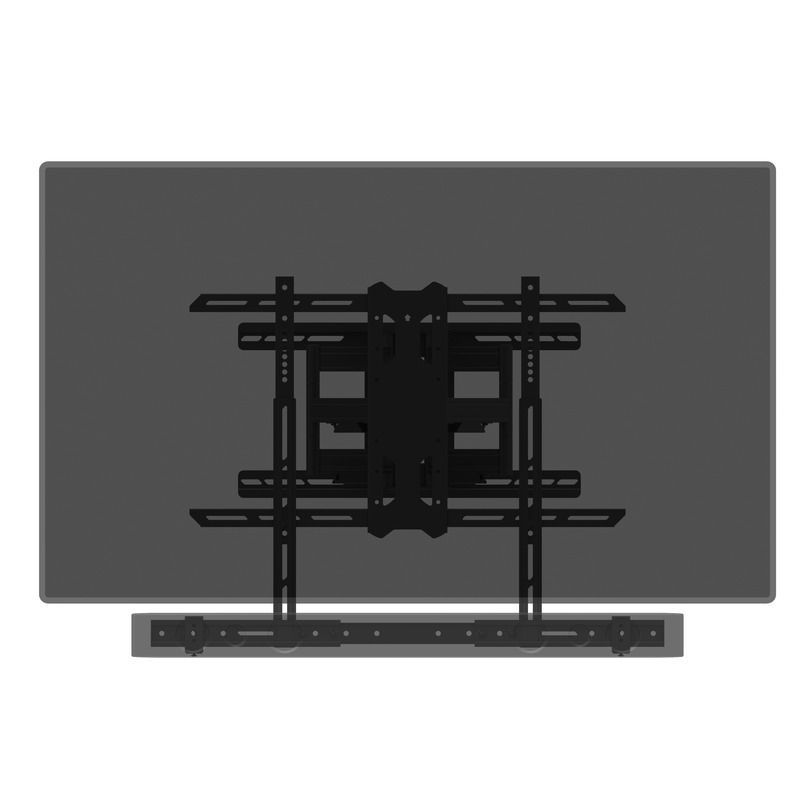 ITB MB7895 supporto da parete per casse acustiche Acciaio Nero [MB7895]