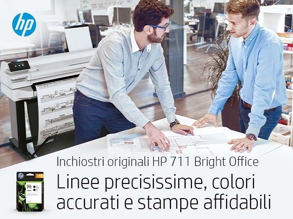 HP Confezione da 3 di cartucce inchiostro ciano DesignJet 711, 29 ml [CZ134A]