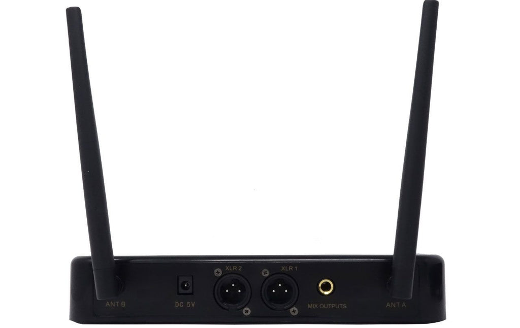 COPPIA RADIOMICROFONI CON RICEVITORE UHF [EMSP.W601IID]