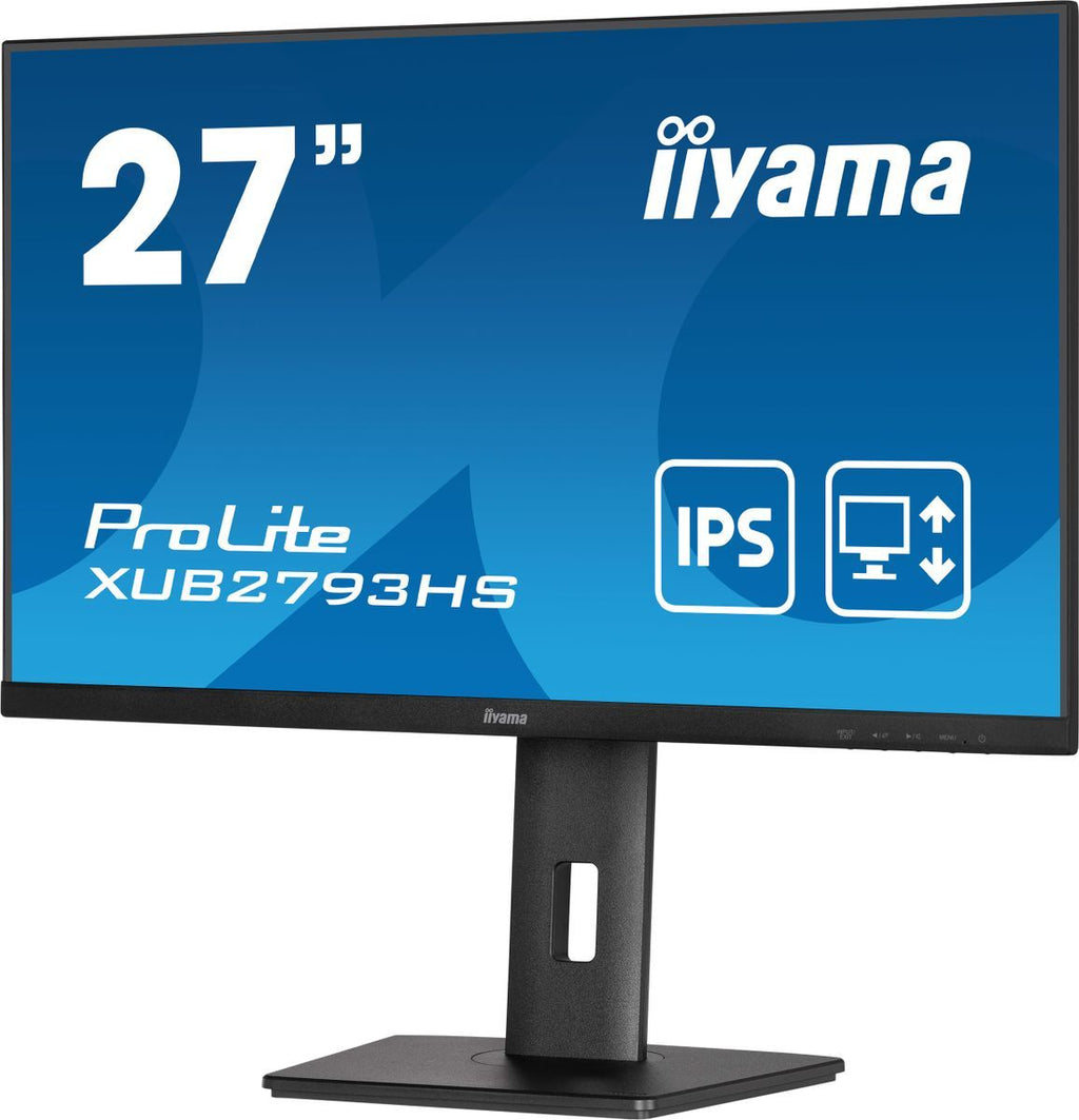 iiyama ProLite XUB2793HS-B6 LED display 68,6 cm (27") 1920 x 1080 Pixel Full HD Nero [XUB2793HS-B6]