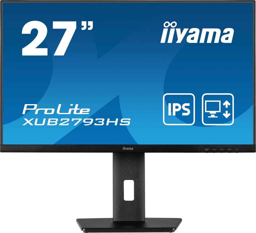 iiyama ProLite XUB2793HS-B6 LED display 68,6 cm (27") 1920 x 1080 Pixel Full HD Nero [XUB2793HS-B6]