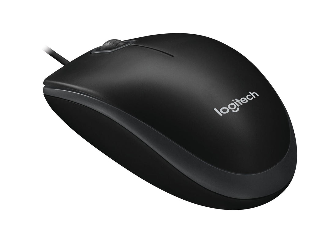 Logitech B100 mouse Ufficio Ambidestro USB tipo A Ottico 800 DPI [910-003357]