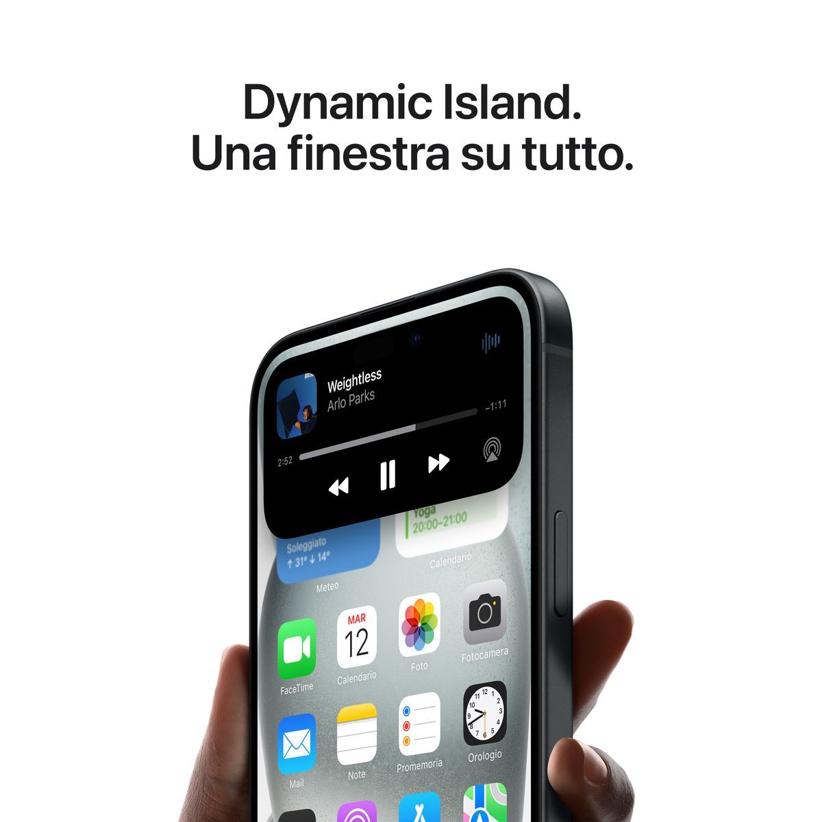 Apple iPhone 15 128GB Nero [MTP03QL/A]