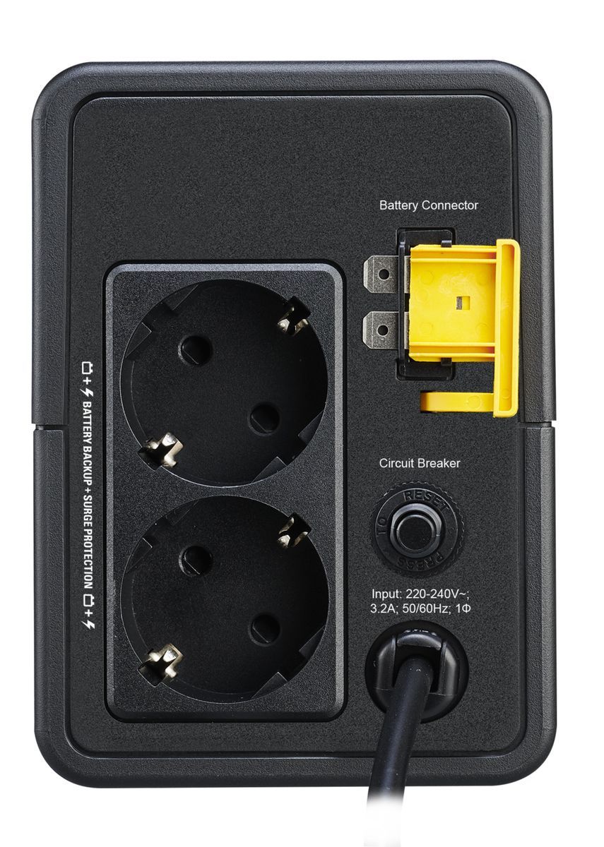 APC BVX700LI-GR gruppo di continuità (UPS) A linea interattiva 0,7 kVA 360 W 2 presa(e) AC [BVX700LI-GR]