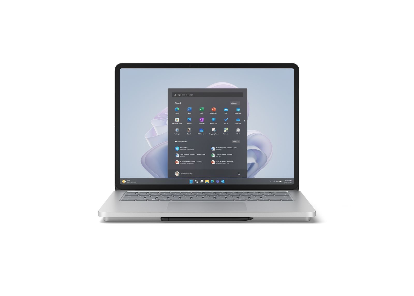 Microsoft Surface Laptop Studio 2 Ibrido (2 in 1) 36,6 cm (14.4") Touch screen Intel Core i7 i7-13800H 64 GB LPDDR5x-SDRAM 1 TB SSD NVIDIA GeForce RTX 4060 Wi-Fi 6E (802.11ax) Windows 11 Pro Platino [Z2F-00010]