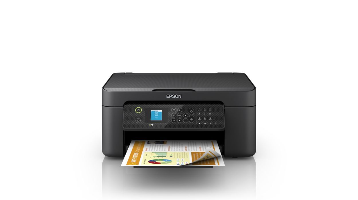 Epson WorkForce WF-2910DWF stampante multifunzione A4 getto d'inchiostro (stampa, scansione, copia) Display LCD 3.7cm, WiFi Direct, AirPrint, 3 mesi inchiostro incluso con ReadyPrint [C11CK64402]
