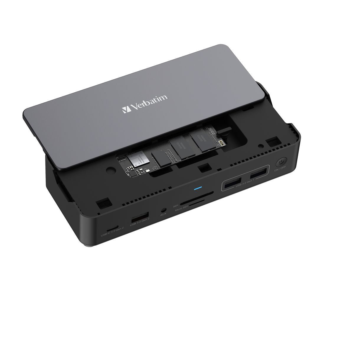 Verbatim CDS-15SSD Cablato USB 3.2 Gen 1 (3.1 Gen 1) Type-C Nero, Grigio [32174]