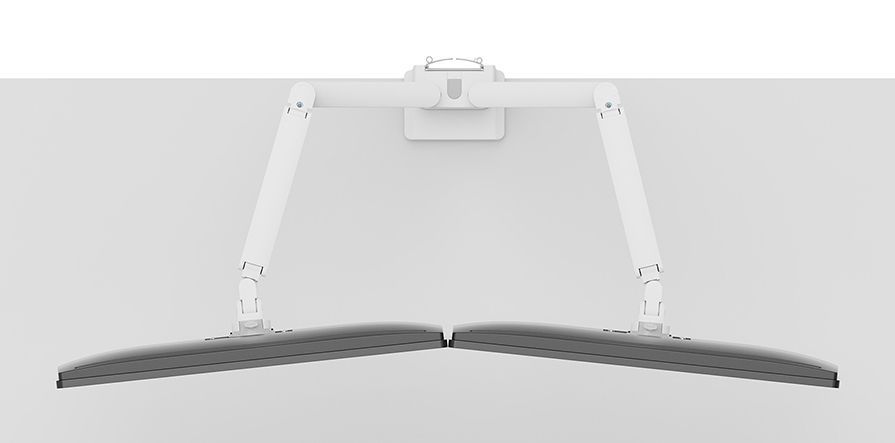 Neomounts DS70-250WH2 Braccio per monitor 17-32" - molla a gas - Topfix - 180-stop [DS70-250WH2]