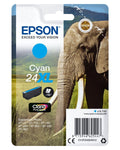 Epson Elephant Cartuccia Ciano XL [C13T24324012]