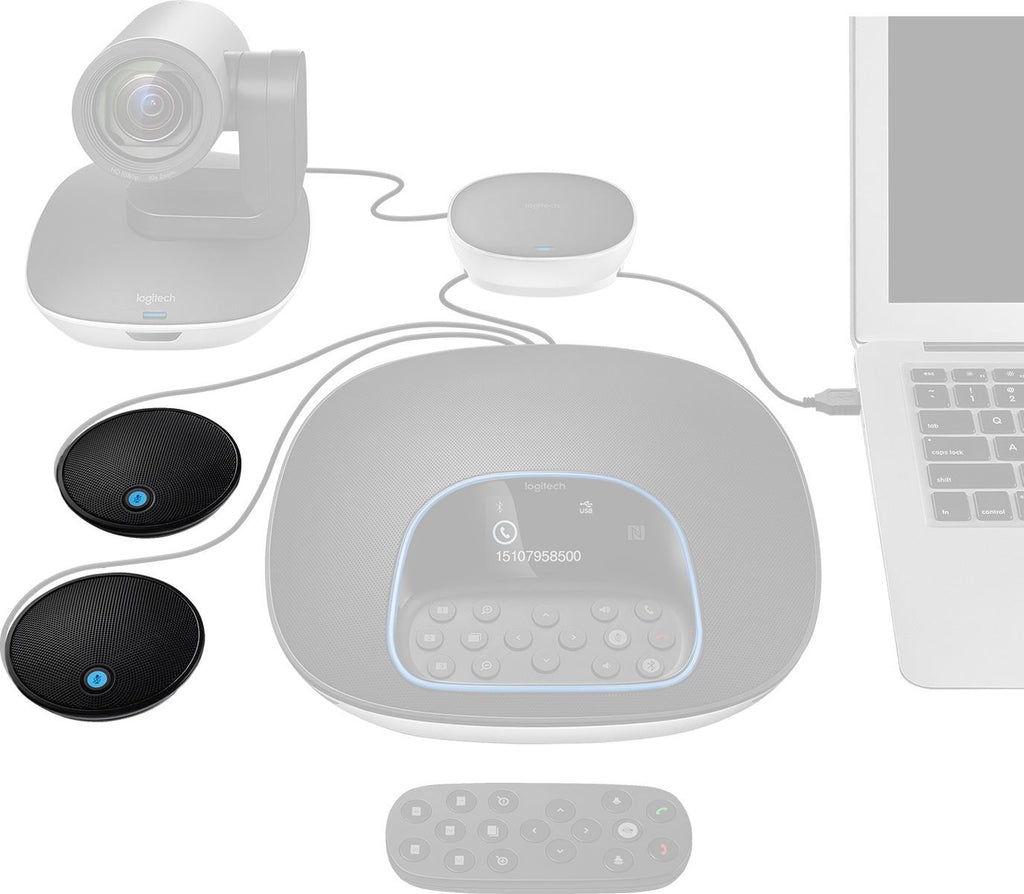 Logitech 989-000171 microfono Nero Microfono da tavolo [989-000171]