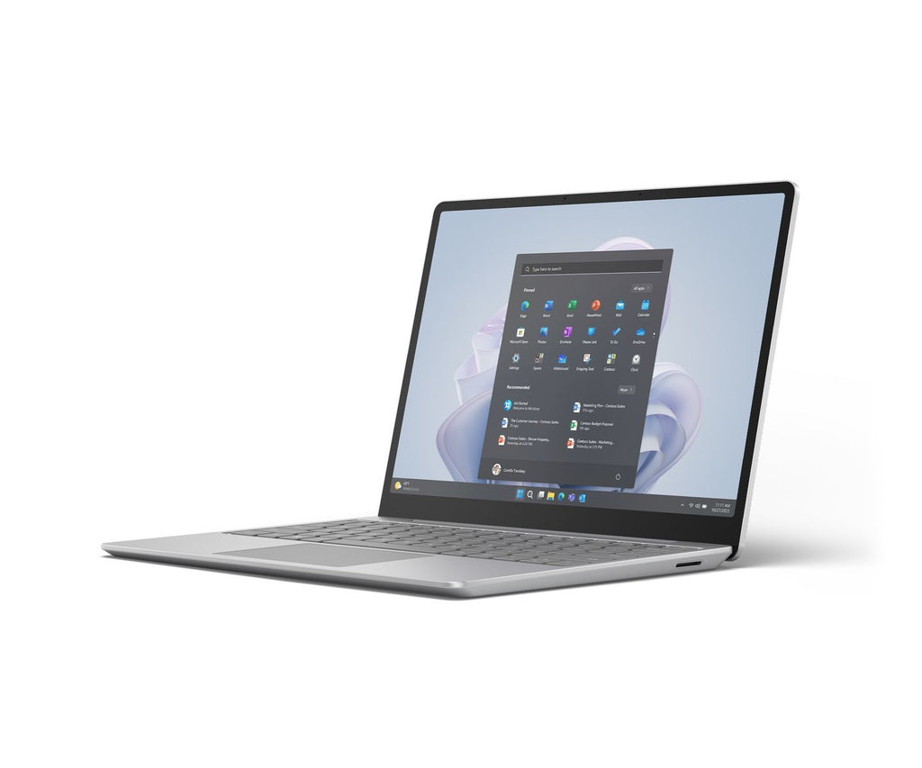 Microsoft Surface Laptop Go 3 Computer portatile 31,5 cm (12.4") Touch screen Intel Core i5 i5-1235U 16 GB LPDDR5-SDRAM 256 GB SSD Wi-Fi 6 (802.11ax) Windows 11 Pro Platino [XKS-00022]