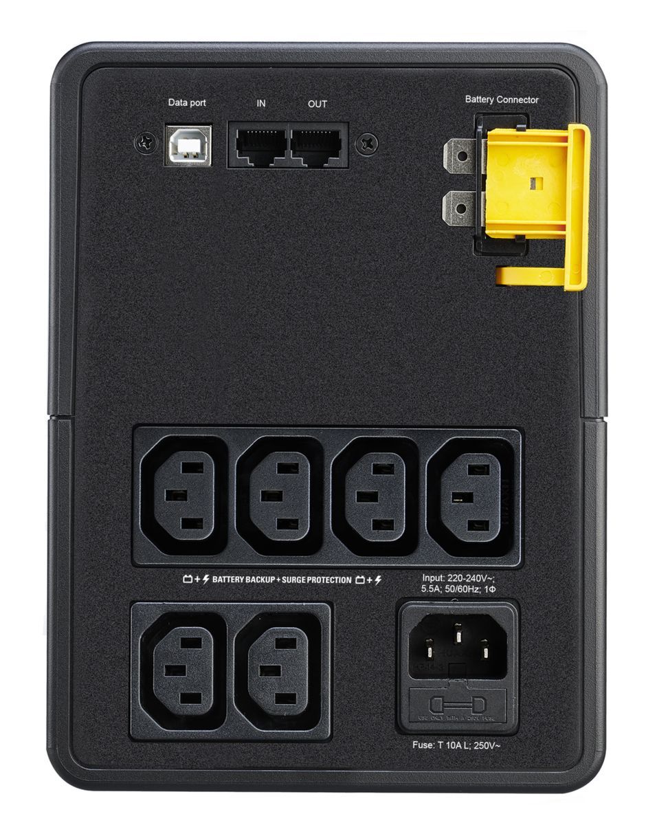 APC BX1200MI gruppo di continuità (UPS) A linea interattiva 1,2 kVA 650 W 6 presa(e) AC [BX1200MI]