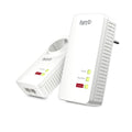 FRITZ!Powerline 1260 WLAN Set 1200 Mbit/s Collegamento ethernet LAN Wi-Fi Bianco 2 pz [20002819]