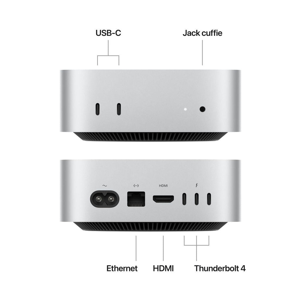 Apple Mac mini - Chip M4 10core CPU, 10core GPU, 16GB, 256GB SSD [MU9D3T/A]