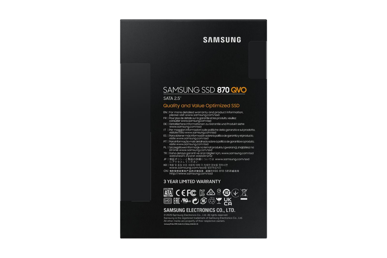 Samsung MZ-77Q1T0 1 TB 2.5" Serial ATA III QLC [MZ-77Q1T0BW]