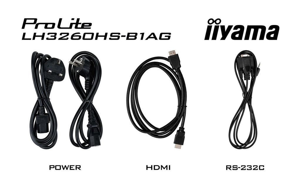 iiyama PROLITE Pannello A digitale 80 cm (31.5") LED Wi-Fi 500 cd/m Full HD Nero Processore integrato Android 11 24/7 [LH3260HS-B1AG]