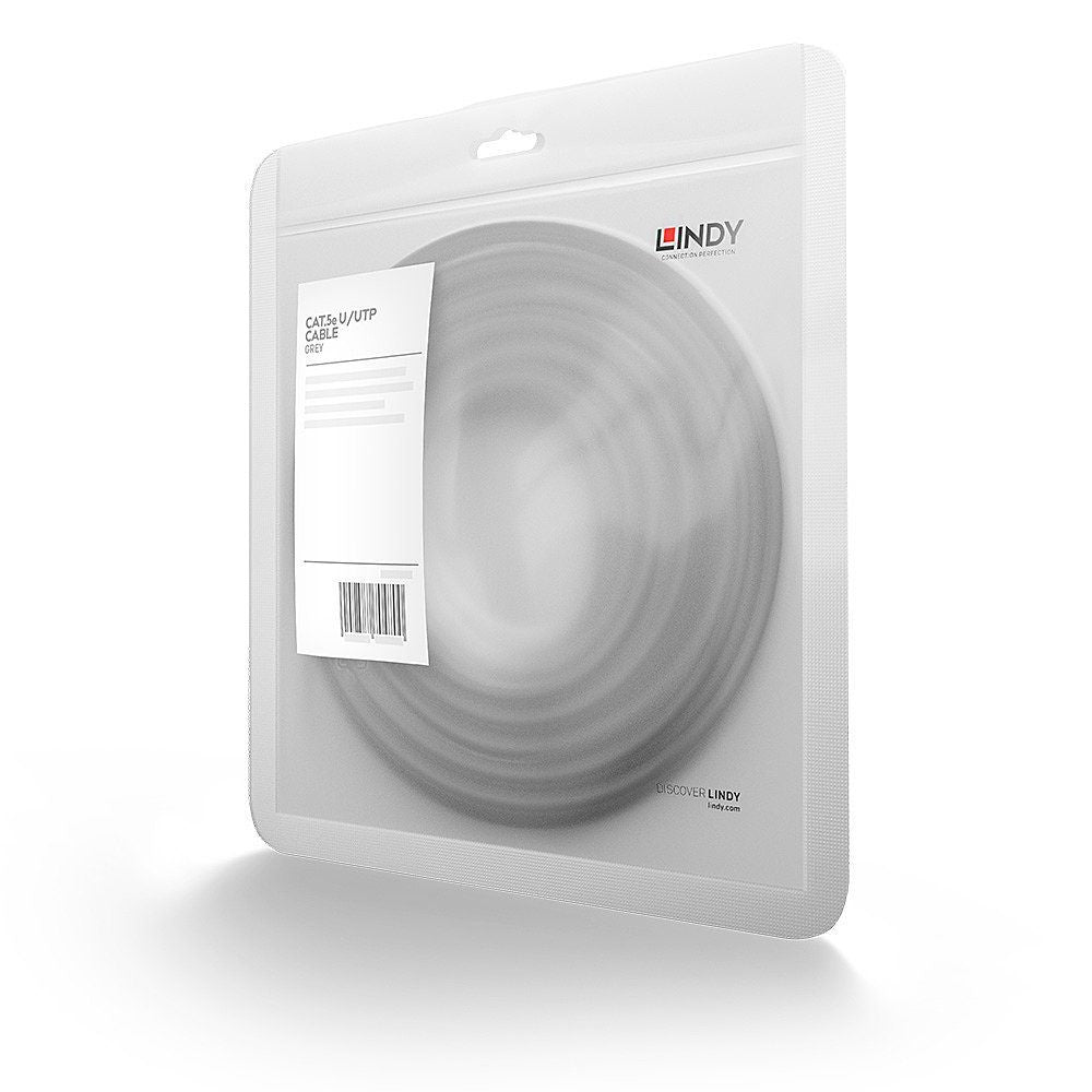 Lindy 48367 cavo di rete Grigio 10 m Cat5e U/UTP (UTP) [LINDY48367]