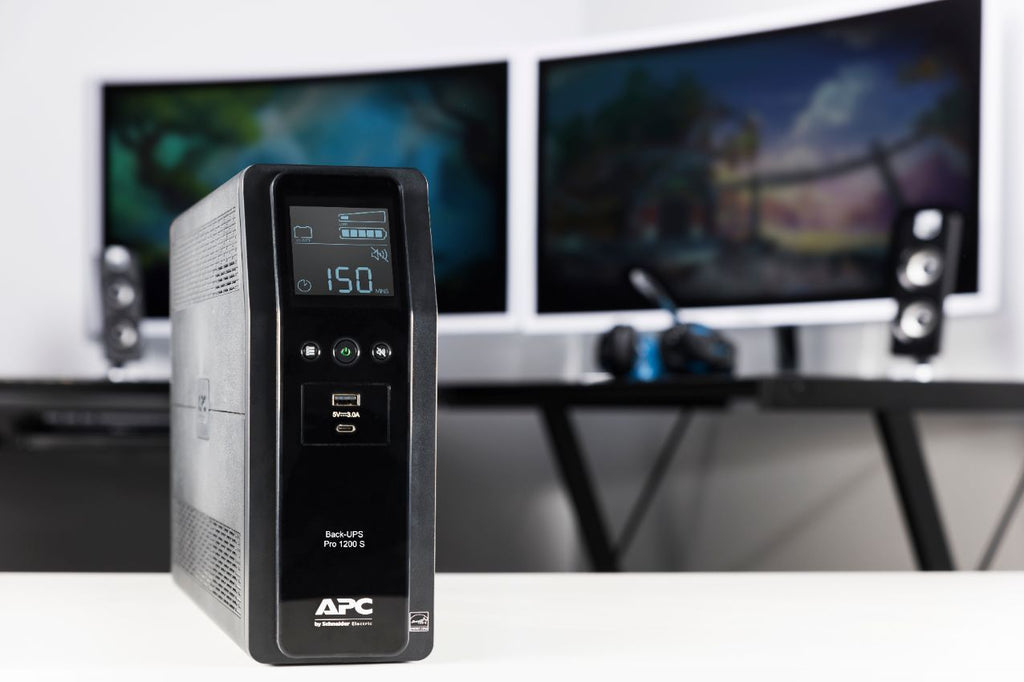 APC BACK UPS PRO BR 1200VA gruppo di continuità (UPS) A linea interattiva 1,2 kVA 720 W 8 presa(e) AC [BR1200SI]