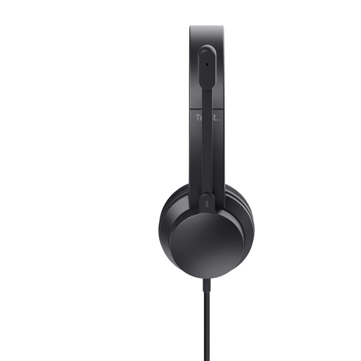 Trust HS-260 Auricolare Cablato Passanuca Ufficio USB tipo A Nero [25334]