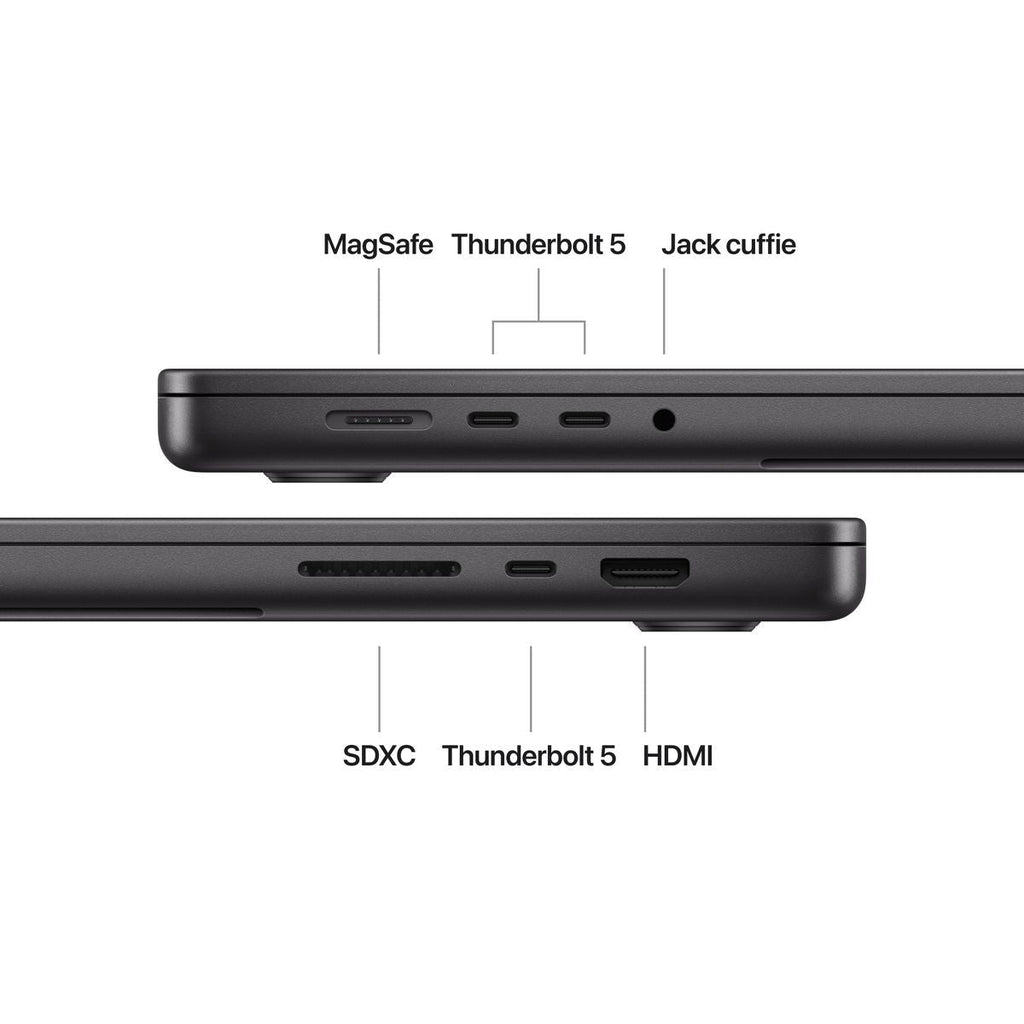 16 MACBOOK PRO APPLE M4 MAX CHIP 14-CORE NERO [MX303T/A]