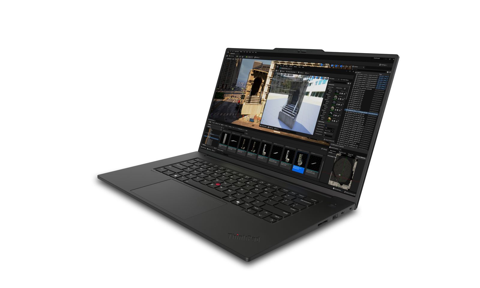 Lenovo ThinkPad P1 Intel Core Ultra 7 155H Workstation mobile 40,6 cm (16") WQXGA 32 GB LPDDR5x-SDRAM 1 TB SSD NVIDIA GeForce RTX 4060 Wi-Fi 7 (802.11be) Windows 11 Pro Nero [21KV001SIX]