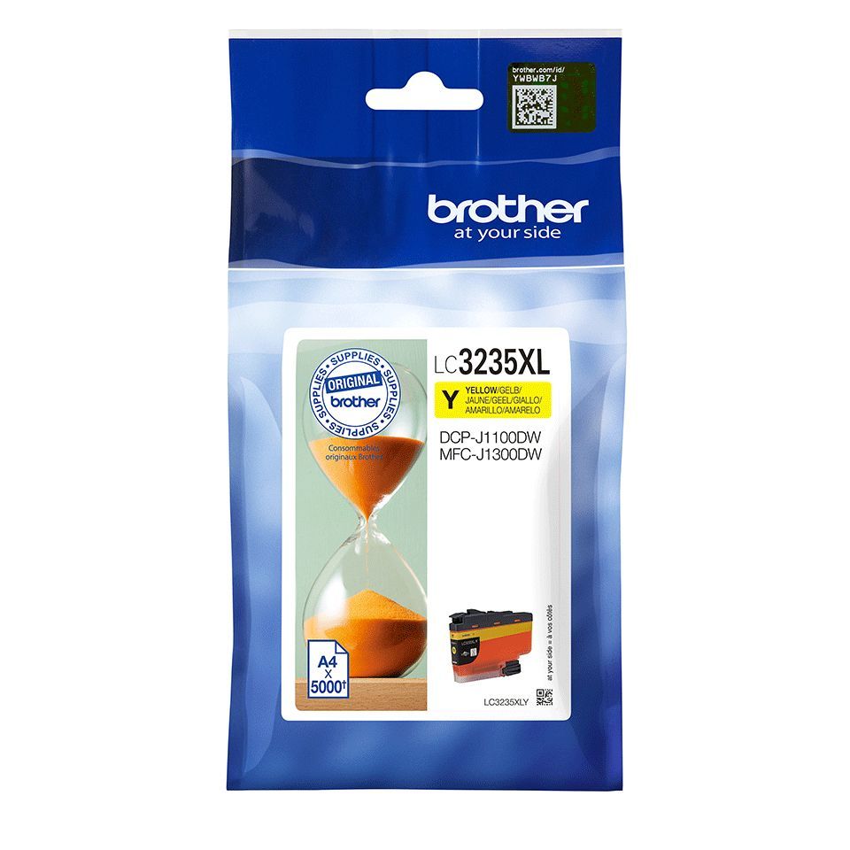 Brother LC3235XLY cartuccia d'inchiostro 1 pz Originale Giallo [LC3235XLY]